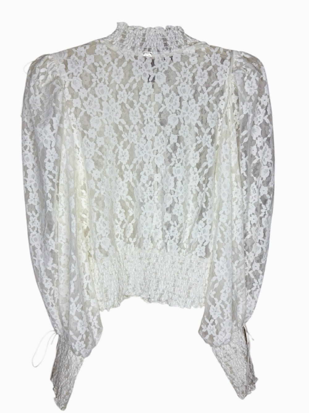 For Love & Lemons white lace blouse. Medium/large - Picture 4 of 10